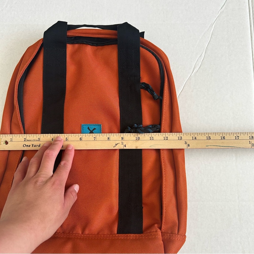 Dutch Bros Burnt Orange Backpack NWOT - Picture 4 of 7